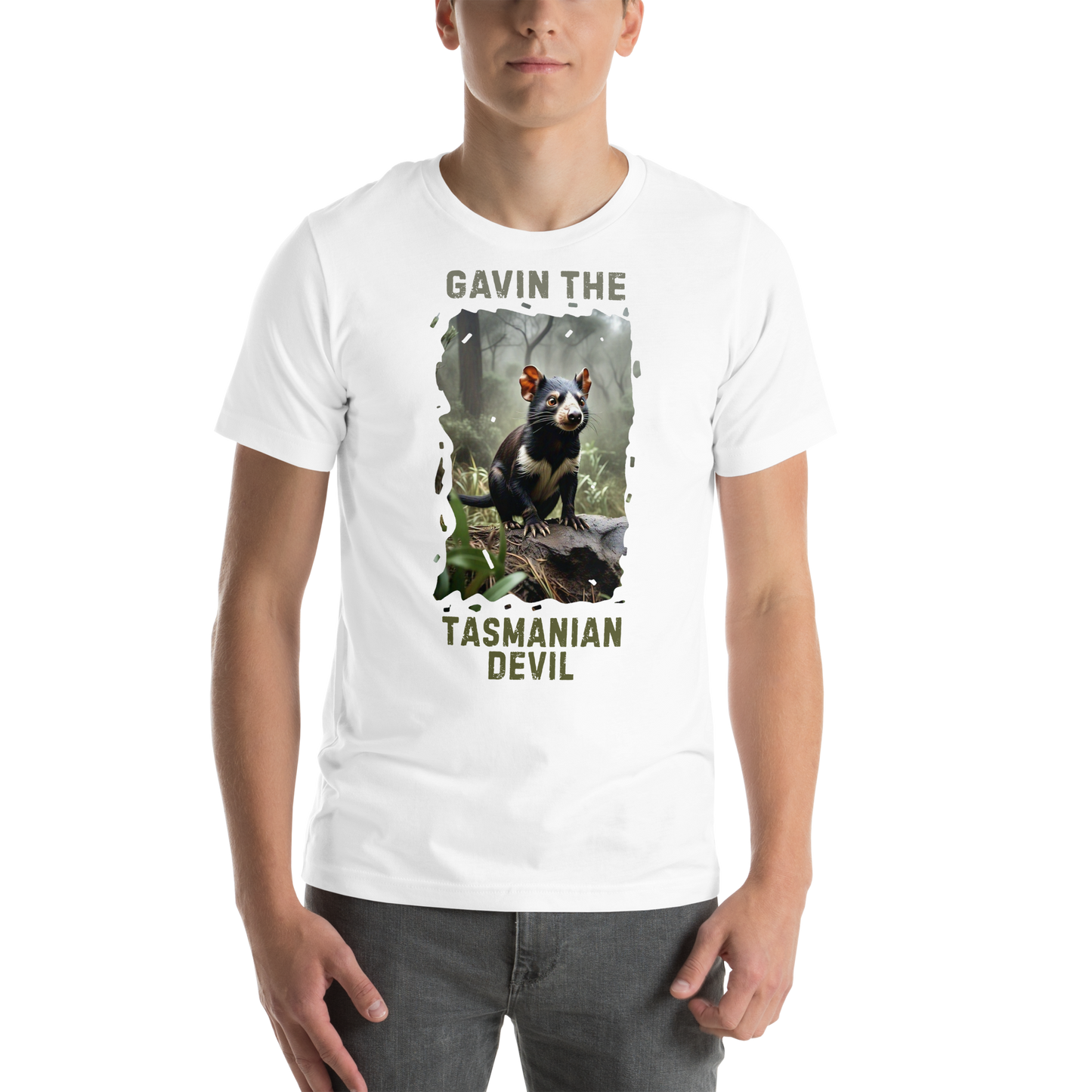 "Gavin the Tasmanian Devil" Unisex T-Shirt