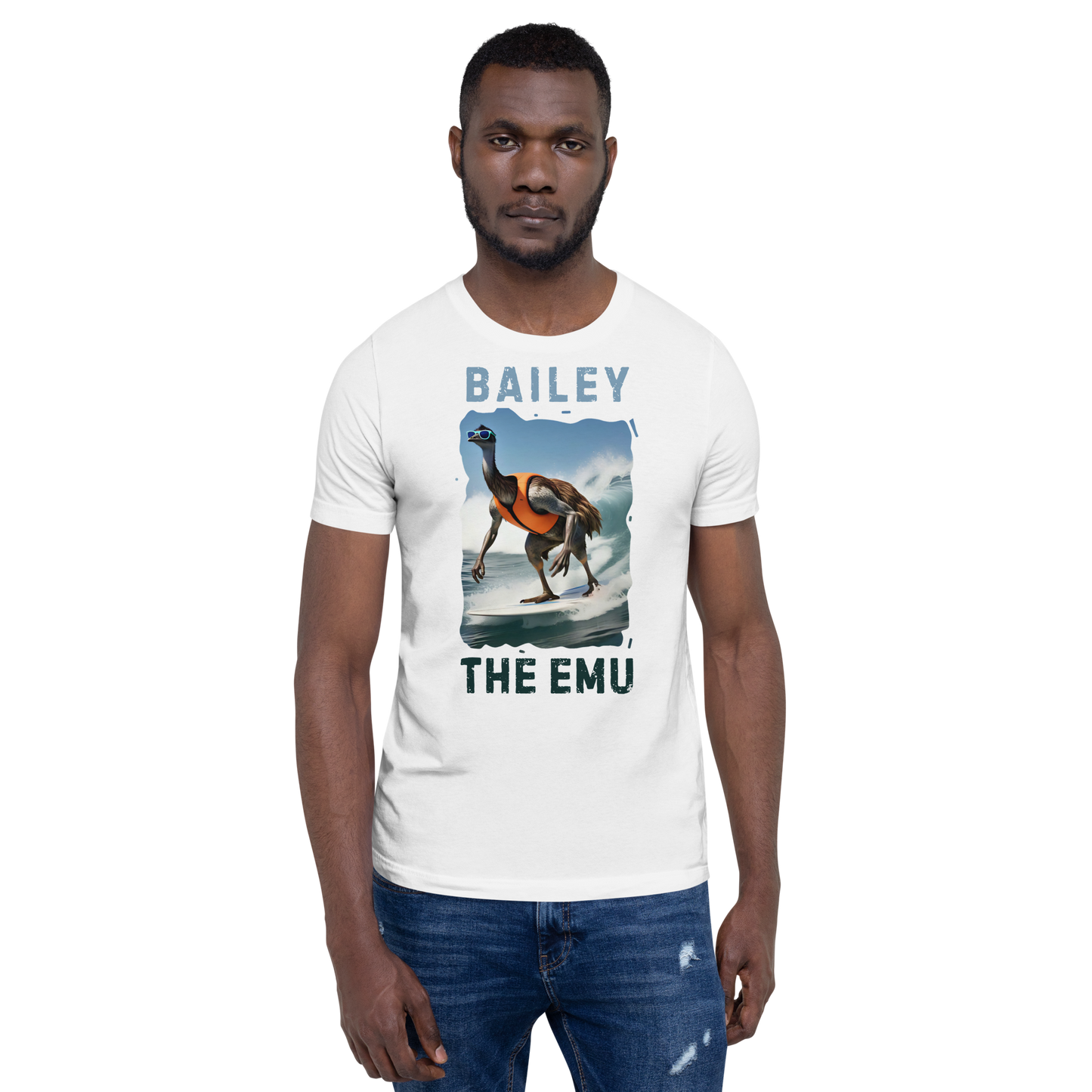 "Bailey the Emu" Unisex T-Shirt
