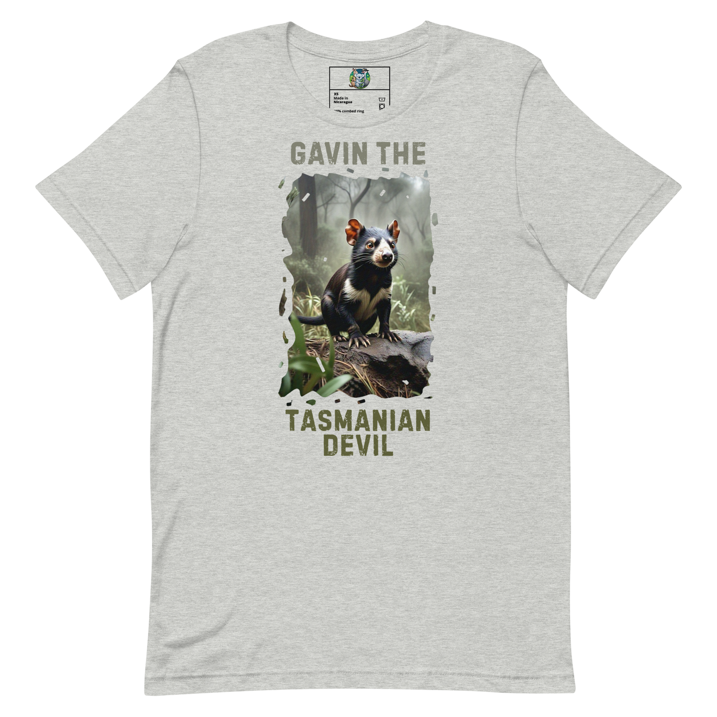 "Gavin the Tasmanian Devil" Unisex T-Shirt