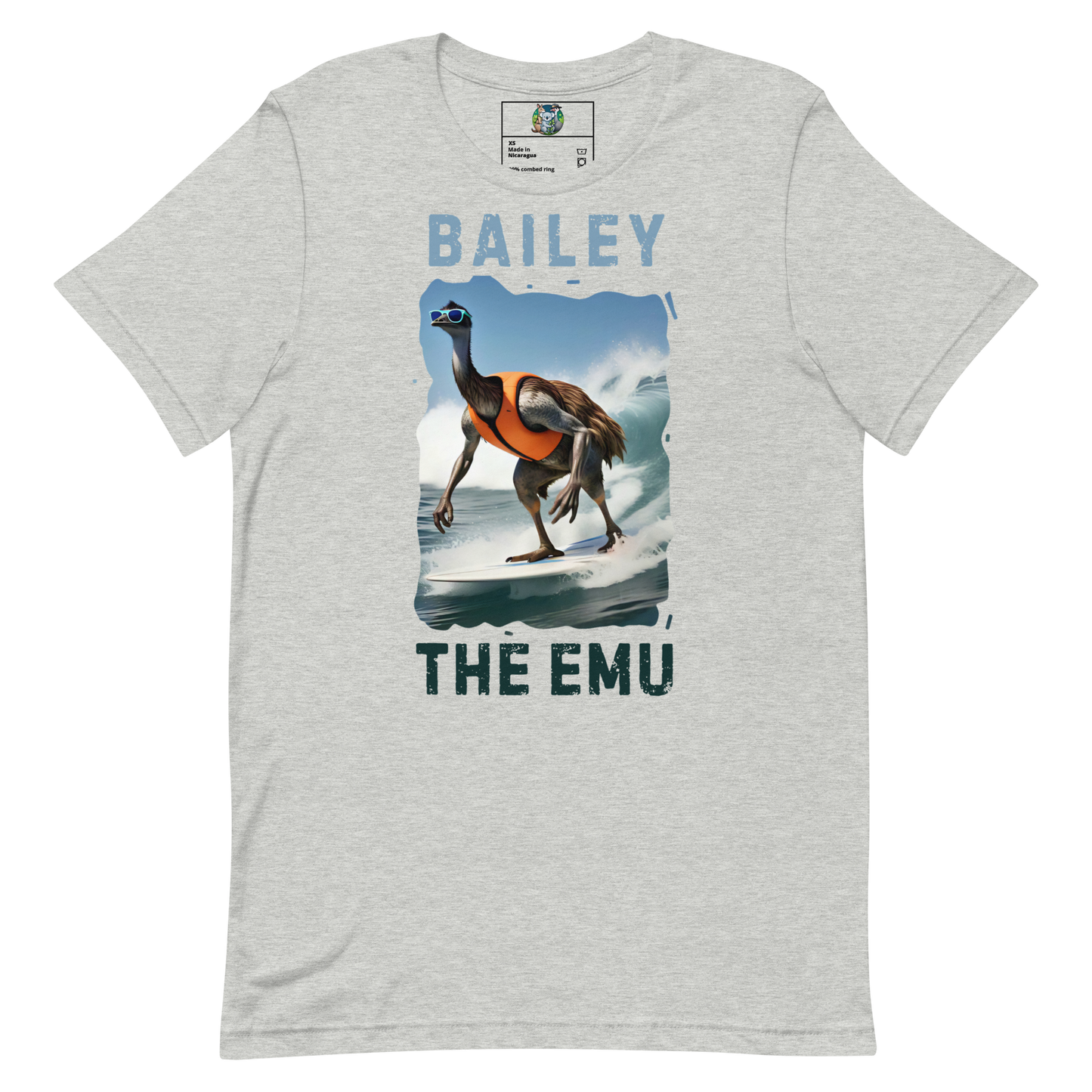 "Bailey the Emu" Unisex T-Shirt