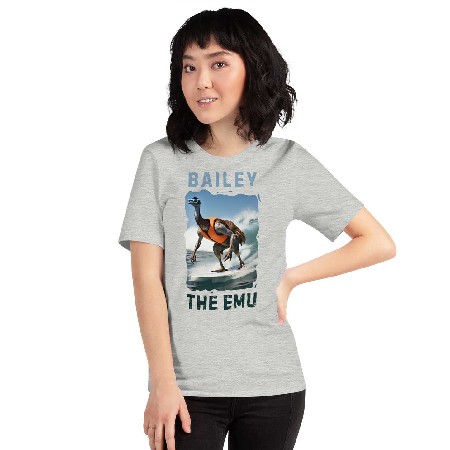 "Bailey the Emu" Unisex T-Shirt