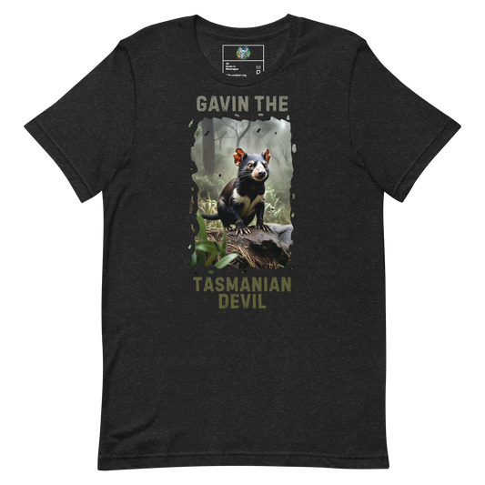 "Gavin the Tasmanian Devil" Unisex T-Shirt