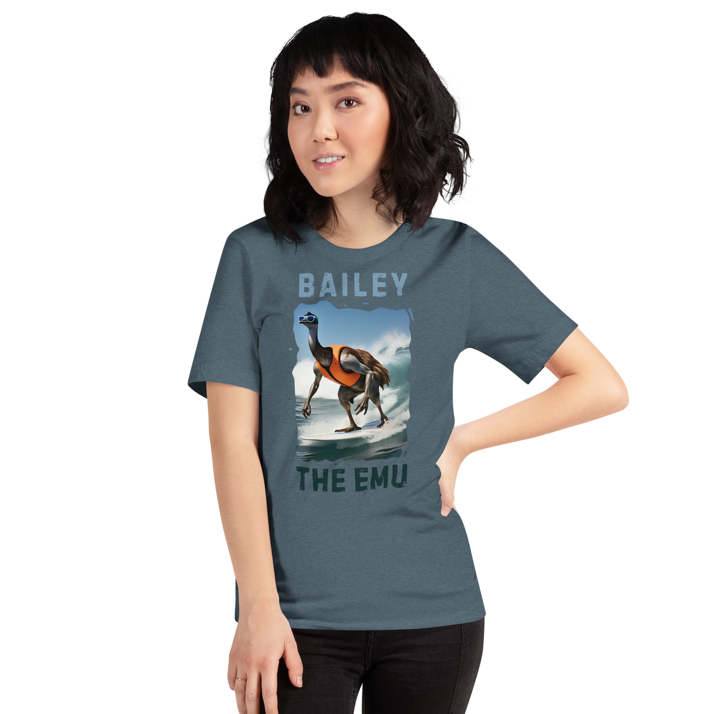 "Bailey the Emu" Unisex T-Shirt