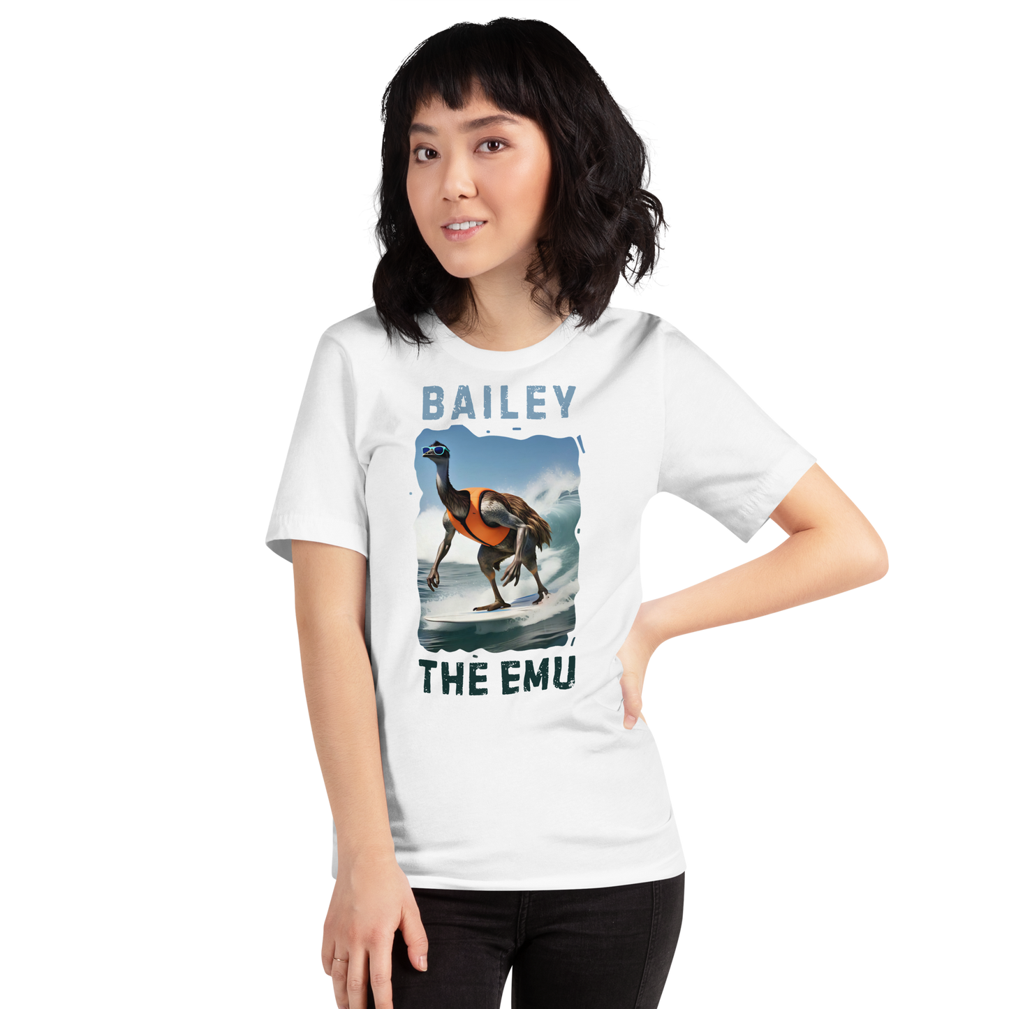 "Bailey the Emu" Unisex T-Shirt